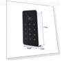 Autonomous RFID Keyboard Access Controller — Access Control Keypads, Scalloped Ocean
