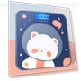 Cartoon Bear Smart Bathroom Scale — Weight Management Tools, Refreshing Home