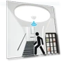 LED Ceiling Light with Motion Sensor — Step Lights, Canmeijia