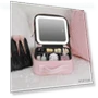 Smart LED Cosmetic Bag with Mirror — Cosmetic Cases, LIN-Home