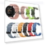 Breathable Solid Color Soft Silicone Watch Strap — Bands, Vela