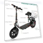 Electric Scooter with Seat — Electric Self-Balancing Scooters, SISIGAD