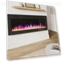 Ultra-Thin Electric Fireplace — Electric Heating Solutions, VITESSE