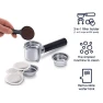 15 Bar Pump Espresso and Cappuccino Machine with Premium Adjustable Frother — Coffee Maker, De'Longhi