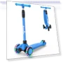 Adjustable Height Kick Scooter with Removable Seat — Push Scooters, EVLIQUIL