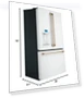 22 Cu.Ft. Counter-Depth French Door Refrigerator — Cooling Solutions, Café