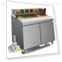 Commercial Refrigerator Sandwich Salad Prep Table — Sandwich Makers & Panini Presses