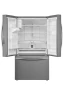 French Door Refrigerator with Fingerprint Resistance — Smart Refrigerator, Kenmore