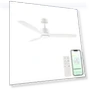 Smart 3-Blade Ceiling Fan with LED Light Kit — Ceiling Fan Lighting Solutions, East Grove Home