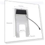 Transparent Solar Powered Doorbell Rain Cover — Full Car