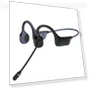 Open-Ear Bone Conduction Headphones with Mic — Over-Ear Headphones, Hostena