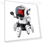 Follow Me Robot Programming Kit for Walking Robot PaletteIDE with Infrared Port — Interactive Figures & Robots, Elekit