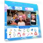 Kids Cartoon Silicone Smart Touch Phone — Play Phones, Serene Greens