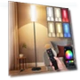 Modern LED Floor Lamp with Remote Control — Standing Lights, Qaubauyt