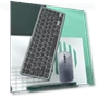 Silent Rechargeable Bluetooth Keyboard and Mouse Set — Keyboards, Computer boost