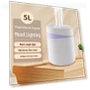 Dual-purpose air humidifier and night light with remote control — Air Moisturizers, Perfect choice for your home