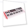 37-Key USB MIDI Keyboard Controller — MIDI Control Devices, Akai Professional