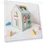 Educational Geometric Shape Matching Building Block Smart House — Construction Kits, TK Toys