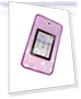 FAVE me Smartphone + Emo Kyun Purple — Handheld Games, SEGA