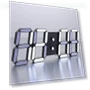 Silent Digital Wall Clock — Wall, VantaGoods