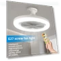 Smart Silent Ceiling Fan with E27 Base — Ceiling Fans, Smarter than future
