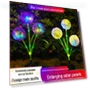 Solar-powered garden light with three heads — Outdoor Post Lighting, AI Supermarket