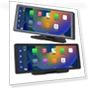 Wireless Touchscreen Carplay with Dashboard Panel — Stereo Receivers, Kayomart