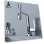 Digital Display Waterfall Faucet — Sink Faucets & Parts, Harmonious Living Home
