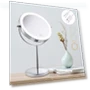 LED Vanity Mirror with Touch Panel — Handheld, Cerdeco