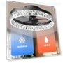 Modern Ceiling Fan with Light — Ceiling Fans, Luminaire Lighting Mall