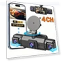 4 Channel Dash Cam Driving Camera — Dashboard Cameras, LIAESMART