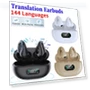 AI Translator Earbuds — Language Translators, Junmaocun