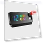 Smart LED Projection Alarm Clock with Temperature and Calendar — Alarms & Clocks, Shoes Arena