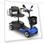 4-Wheel Foldable Mobility Scooter — Push Scooters, WheelWavi