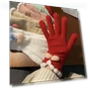 Bow-adorned gloves for women — Arm Warmers, gracy