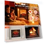 Electric Fireplace Logs Inserts Heater — Portable Heating Solutions, Alpaca