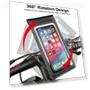 Waterproof Bike Phone Mount Bag — Handlebar Bags, Rainbow Rain