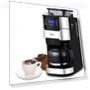 10-Cup Coffee Maker with Built-in Burr Grinder — Electric Blade Coffee Grinders, Gevi