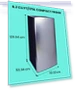 Compact Refrigerator with Freezer — Mini Fridges, Koolatron