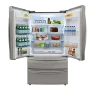 French Door Refrigerator with Ice Maker and Dual Drawer Bottom Freezer, BRAMA