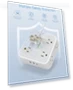 Flat Plug Power Strip Surge Protector — Power Solutions & Surge Protection, TESSAN