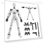 Multi-Jointed Movable Robot Action Figure — Dolls & Figures, Dumwick