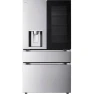 29 Cu. Ft. Stainless 4-Door Counter-Depth French Door Smart Refrigerator — Smart Refrigerator, LG
