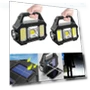 Multifunctional Outdoor Waterproof Solar Flashlight — Flashlights, AI Supermarket