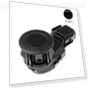 Black Bumper Parking Sensor — Radar Detectors, PHYUN-autoparts