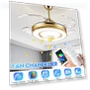 Smart Ceiling Fan with Light and Speaker — Ceiling Fan Wall Controls, Pro DIY Tool