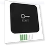 Touch Exit Button Switch — Access Control Keypads, Neoglint