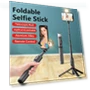 Wireless Selfie Tripod with Bluetooth Remote — Selfie Sticks, Rainbow Rain