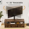 TV Stand with Mount and Power Outlet, JUSTOGO