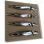 Chrome Side Door Handle Cover Latch — Car Door Entry Guard